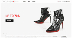 Desktop Screenshot of group-shoes.com