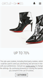 Mobile Screenshot of group-shoes.com